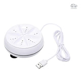 Mini Lavadora Portátil Giratoria Personal Blanco