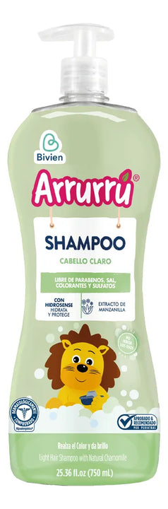 Shampoo Arrurrú Cabello Claro
