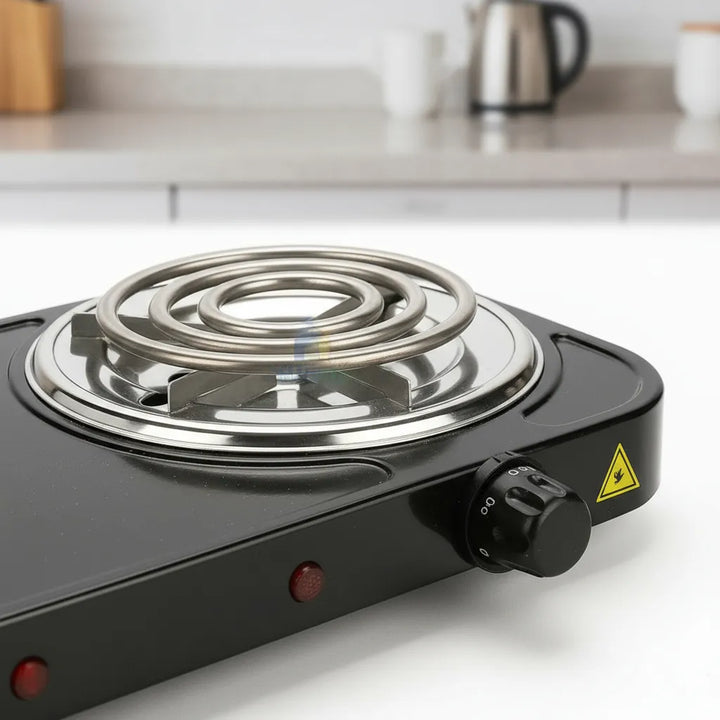 Fogon Eléctrico 2 Puestos Estufa 5 Niveles De Temperatura