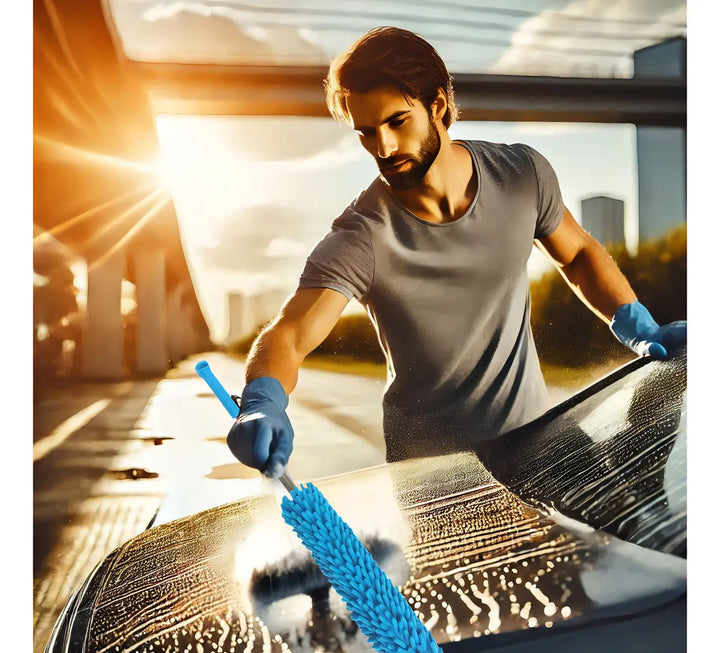 Kit Completo De Limpieza Vehicular Shampoo Cera Restaurador