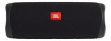 Parlante JBL Flip 5 portátil con bluetooth waterproof black matte