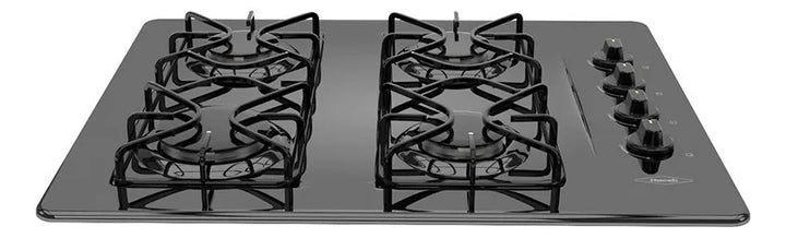 Estufa De Empotrar Esmaltada 60x50 Cm Gas Natural Haceb Color Negro