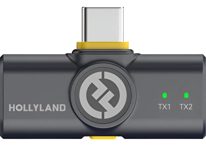 Micrófono dual USB-C Hollyland Lark M2 Duo para 2 personas