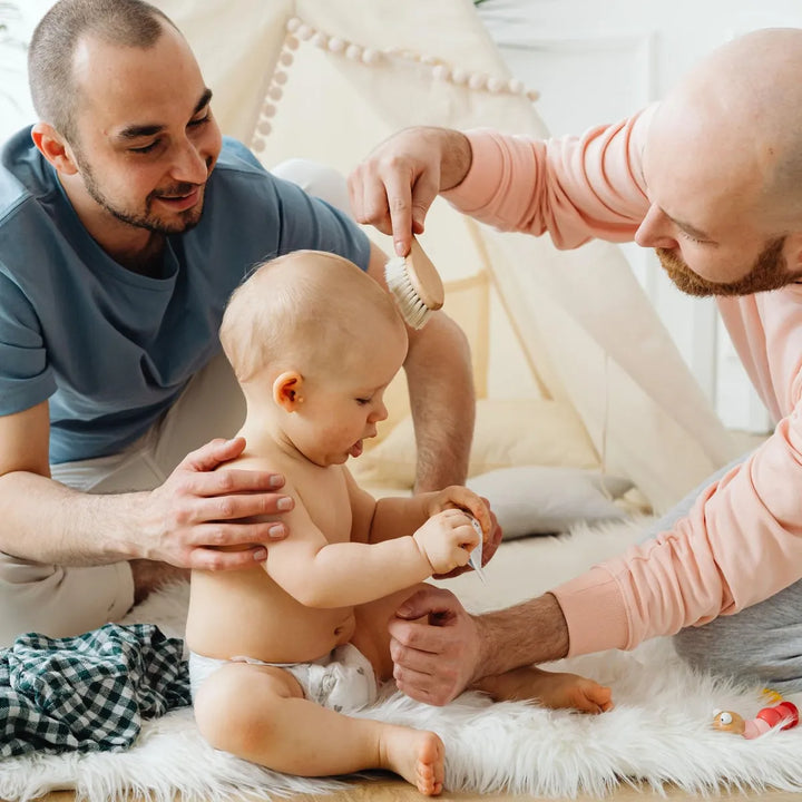 Cepillos De Pelo Suaves Para Bebes