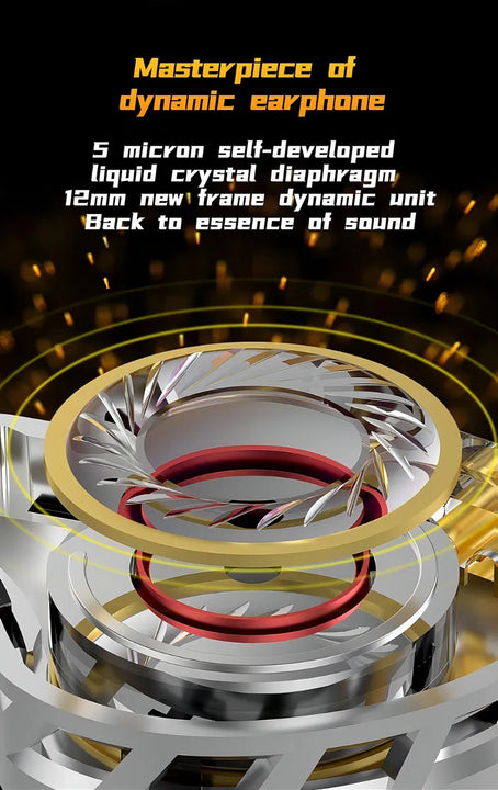 Audífonos Kz Esx Con Mic Dinámicos Hifi Good Bass Monitor