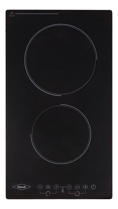 Estufa De Empotrar Haceb Vitro 30 Cms 220v Negro