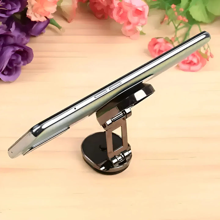 Soporte Magnético Imantado Para Celular De Auto 360° Color Gris Oscuro