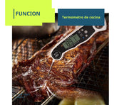 Termometro Cocina Para Carne Digital Horno Punzon Asador Rojo