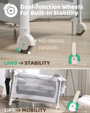 Cuna De Bebé 5 En 1 Con Cambiador Y Accesorios