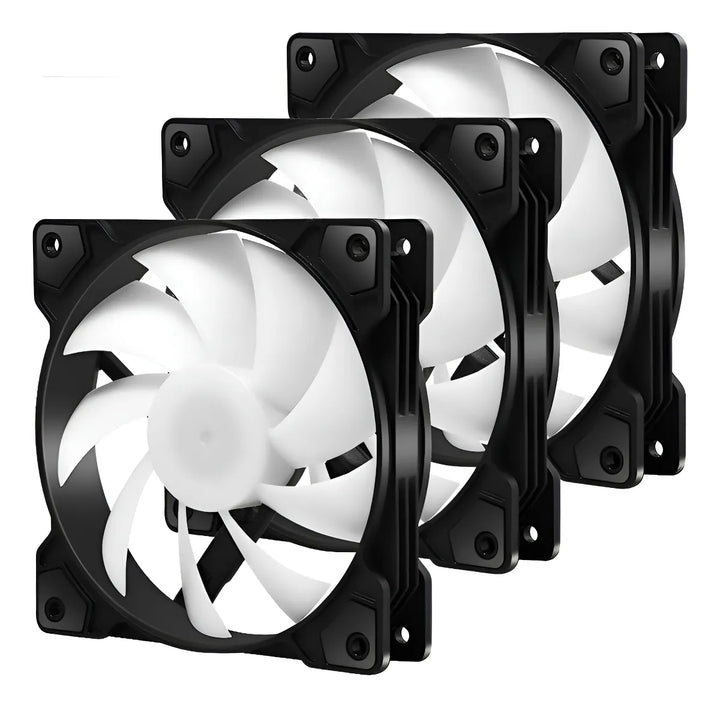 Uphere Paquete X3 Ventiladores Para Pc Cpu Luminoso Rgb