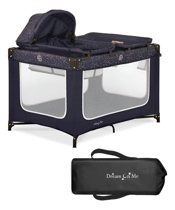 Corral De Lujo Dream On Me Emily Rose Azul Galaxia Con Moisé