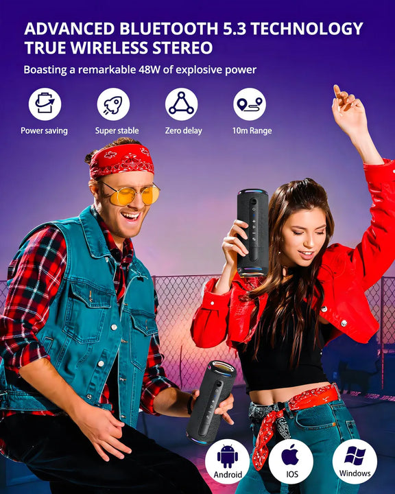 Tronsmart T7 Lite - Altavoz Bluetooth Portátil De 24 W, Grav Color Negro