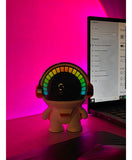 Parlante Bluetooth Astronauta Sound K-29 Luces Bluetooth Color Blanco