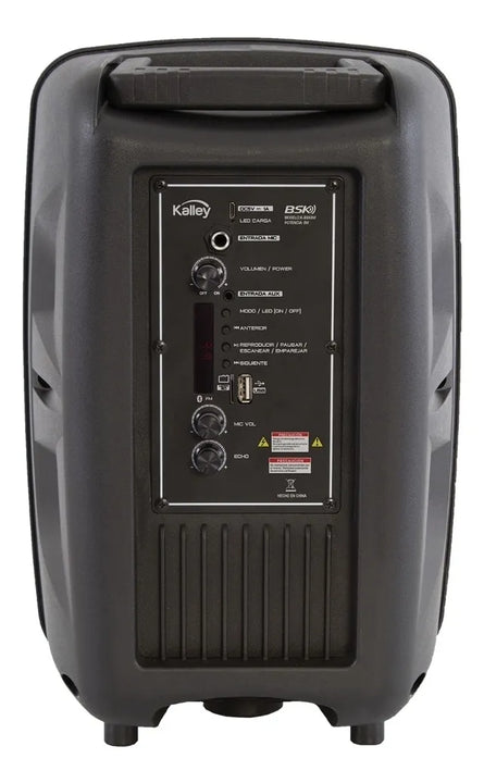 Parlante Kalley K-bsk8w Negro 8w Rms Bluetooth Nuevo Negro