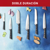 Cuchillo para pan Tefal Ice Force 20cm color negro