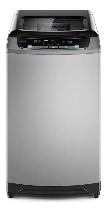 Lavadora Electrolux carga superior 18Kg essential care gris EWIX18F3CSG