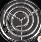 Estufa Eléctrica 1 Puesto 5 Niveles De Temperatura Color Negro