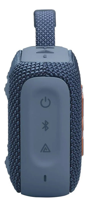 Parlante JBL Go 4 JBLGO4 portátil con bluetooth waterproof azul