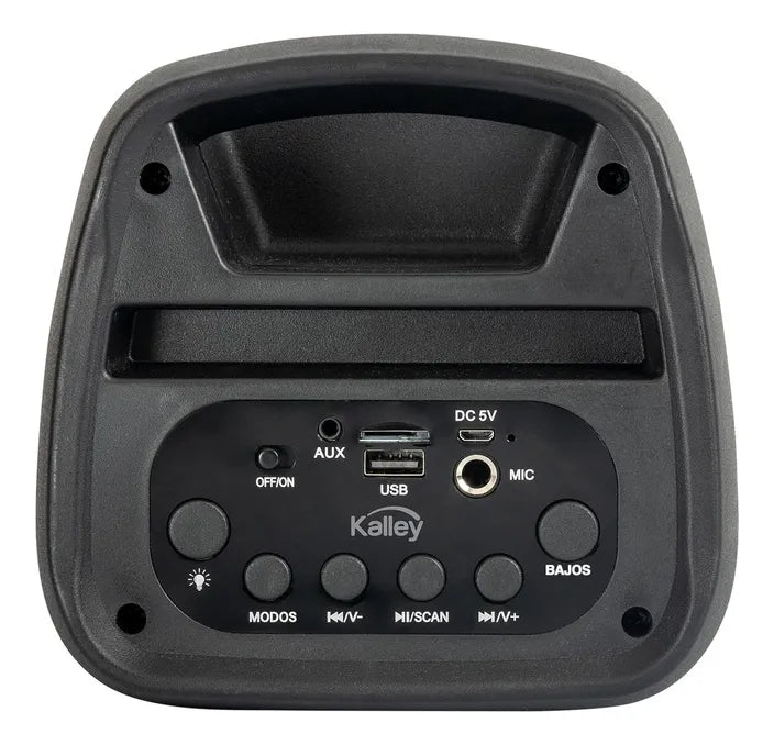 Parlante Kalley Inalámbrico K-p5 5w Bluetooth Radio Fm|puert Color Negro 5