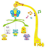 Móvil Musical Jirafa Musical Ref 19791 911 Juguete Bebes Amarillo