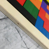 Cubeta Toys Tetris Juego Mesa Didactico Rompecabezas En Madera 40 Piezas