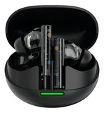 Audífonos Kz Carol Pro con Ldac, Anc y Hi-fi Bluetooth color negro