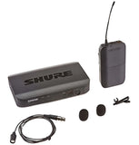 Micrófono Inalámbrico Shure Blx14 / Cvl Solapa Blx14/cvl Color Negro