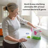 Dapple Bolsas Esterilizadoras De Microondas Para Biberones,