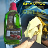 Shampoo Con Cera Super Brillo Gratis Esponja Absorbente