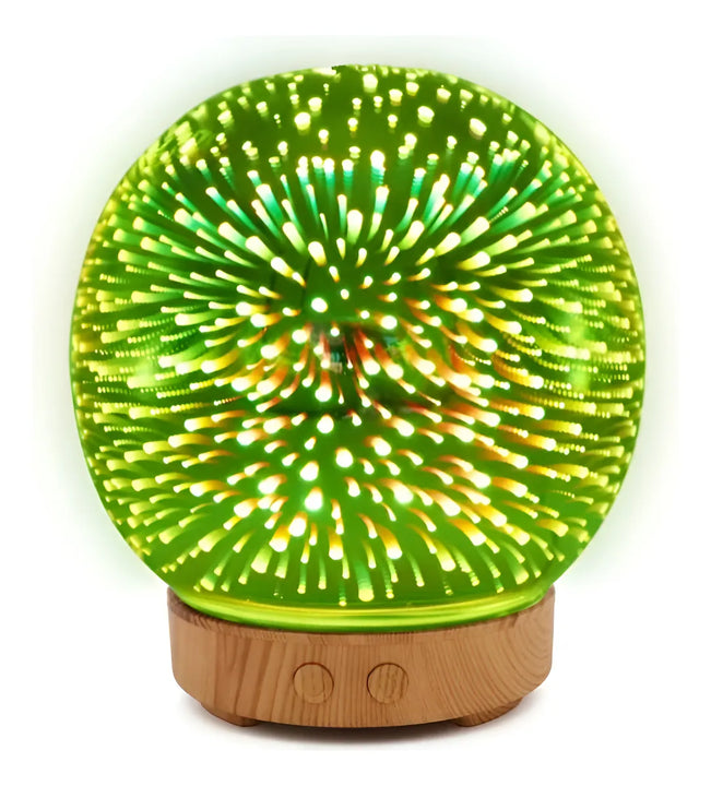 Difusor De Aromas Humificador Y Lampara Led - Blanco