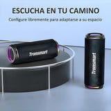 Parlante Tronsmart T7 Lite portátil con bluetooth waterproof negra