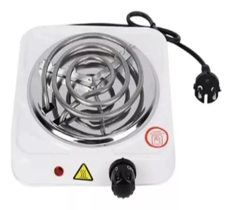 Cocina Electrica 1 Puesto Hornilla Hot Plate Jx-1010b Color Blanco 110V/220V