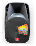 Cabina Activa Recargable American Sound 15pulgadas + Mic