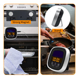 Termómetro Digital Carne Pantalla Táctil Lcd, Temporizador