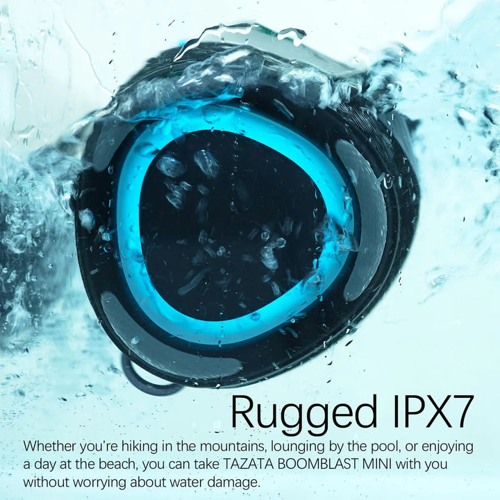 Altavoz Bluetooth Portátil 60 W Impermeable Ipx7 Para Fiesta