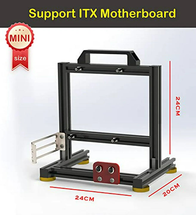 Chasis Pc Abierto Para Pruebas Con Soporte Atx Y Refrigeraci