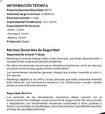 Taladro Percutor Kalley K-tp800 Semi-profesional 800 Watts