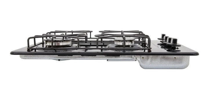 Estufa De Empotrar Esmaltada 60x43 Cm Gas Natural Haceb Color Negro