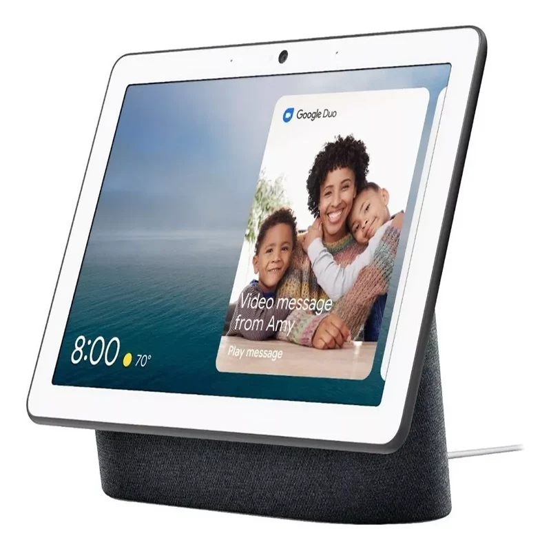 Asistente Virtual Google Nest Hub Max 10 pulgadas 1 Geneneracion Pantalla Integrada con Google Asistent Negro