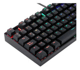 Kit Gamer Redragon Kumara K552 Español + Mouse Grifin Rgb Color Del Mouse Negro Color Del Teclado Negro