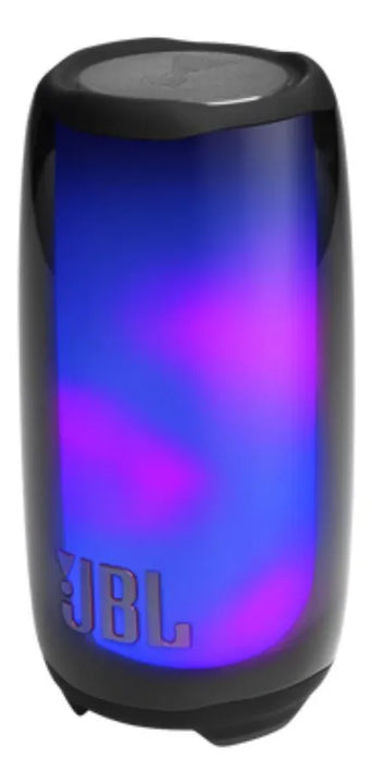 Parlante JBL Pulse 5 portátil con bluetooth waterproof negra