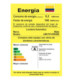 Lavadora Automática Agitador 19kg Blanca Mabe Lma79114vbab0