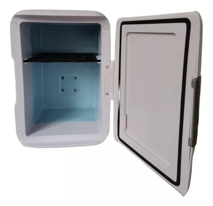 Mini Nevera Portátil Cosméticos Medicamentos Blanca Blanco