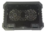 Base Refrigerante Computador Portátil 2 Ventiladores Enfría Diseño 1