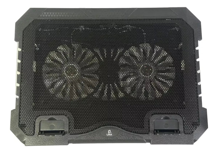 Base Refrigerante Computador Portátil 2 Ventiladores Enfría Diseño 1