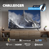 Televisor Smart 55 Pulgadas Android 55bo67 Challenger