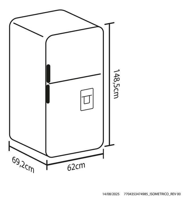 Nevera Haceb No Frost 243 Lt Titanio Inverter Negro