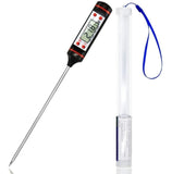 Termómetro Digital Para Alimentos Cocina Punzón Temperatura Negro