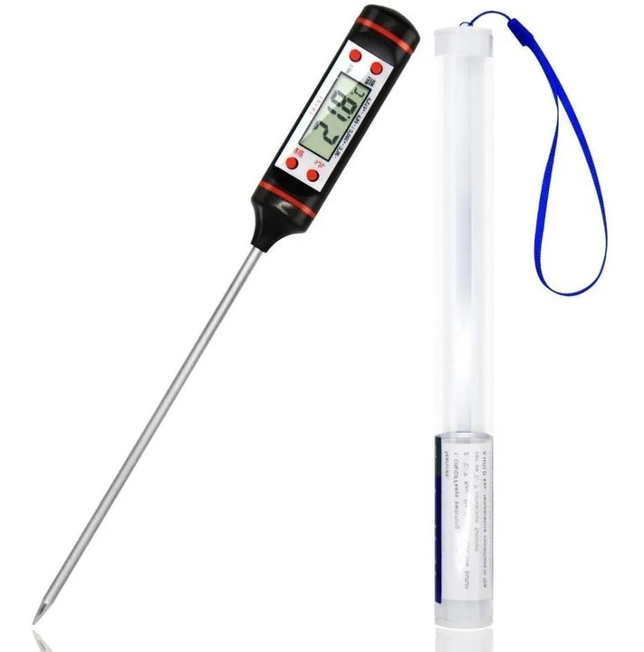 Termómetro Digital Para Alimentos Cocina Punzón Temperatura Negro