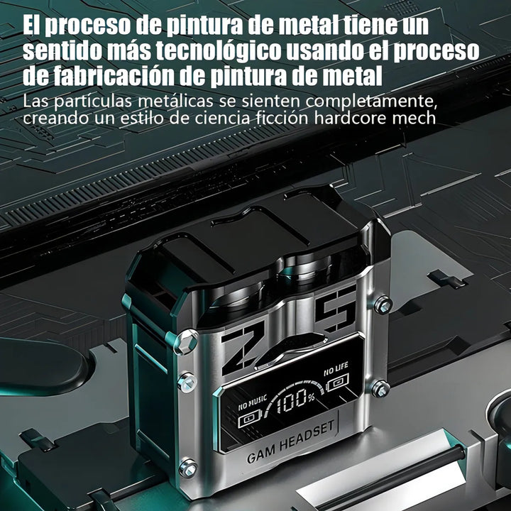 Audífonos Bluetooth Deportivos M25 Reducción De Ruido Negro